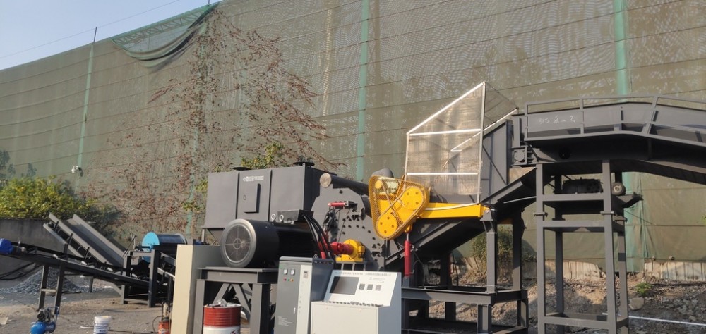 南京地區315型廢鋼破碎機投產～