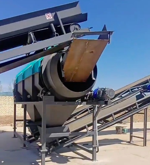 200型金屬破碎線加分選線在江蘇地區(qū)啟動